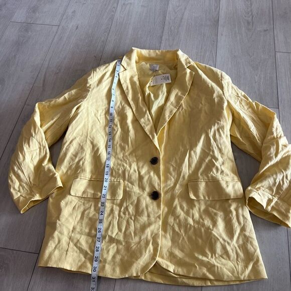 A New Day Women's Linen Spring Blazer size XL - Picture 2 of 8